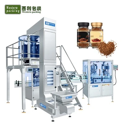 Machine de remplissage de bouteilles de collations